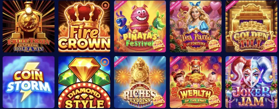 Casinia welcome bonus